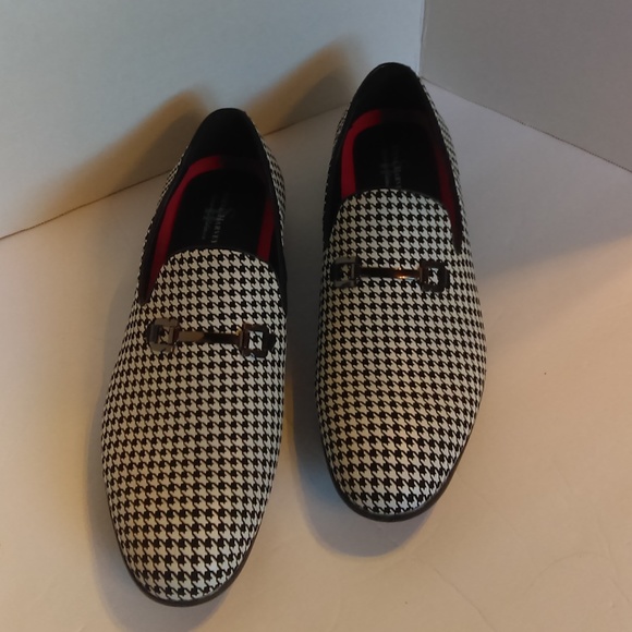 Steve Harvey Other - Steve Harvey black & white shoes loafers sz 13 NEW